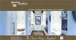Desktop Screenshot of martinbroscontracting.com
