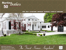 Tablet Screenshot of martinbroscontracting.com